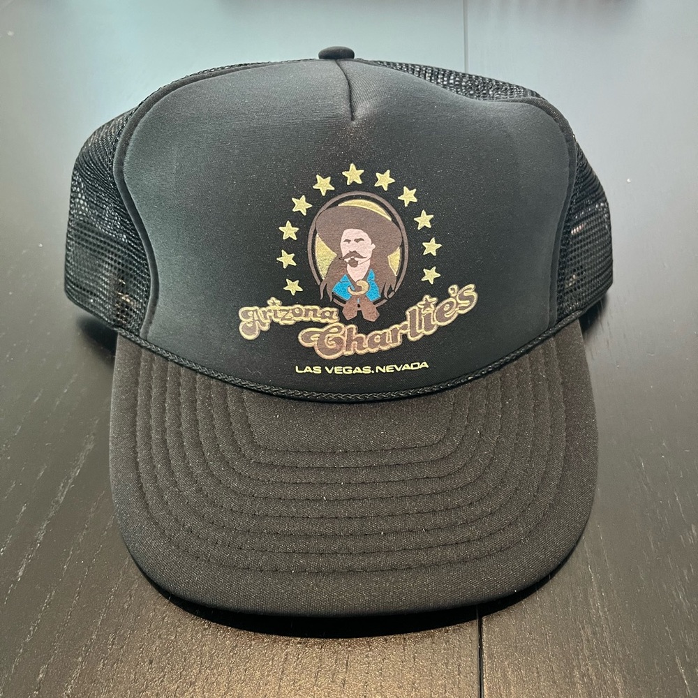 Arizona Charlie's Black Trucker Hat
